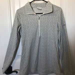 Columbia fleece 1/2 zip sweater